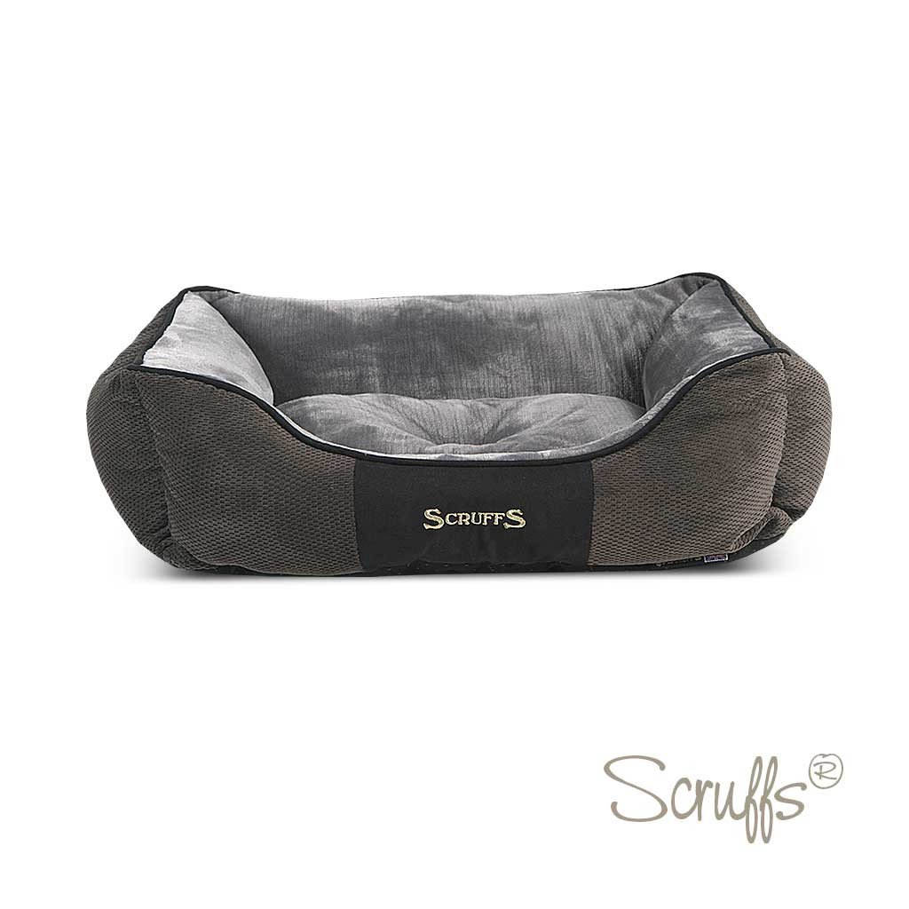 Scruffs Chester box bed grey 75x60cm