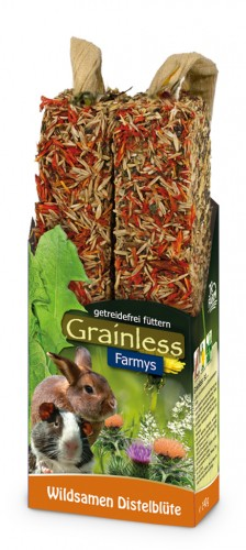JR Grainless Farmys Wild Seed-Thistle Bloss. 140g (8)