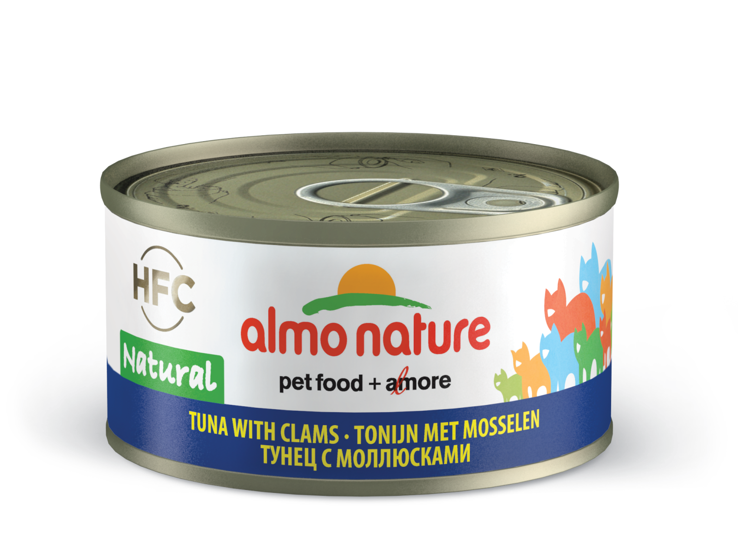 Tunfisk & Muslinger 70gr, Almo Nature (24)