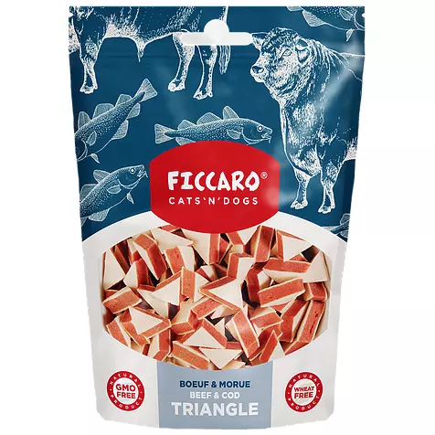 FICCARO - Biff & Torsk Triangle 100g (10)