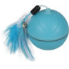 CT LED BALL MAGIC MECHTA 2 IN 1+USB+FEATHERS BLUE 7CM (2)