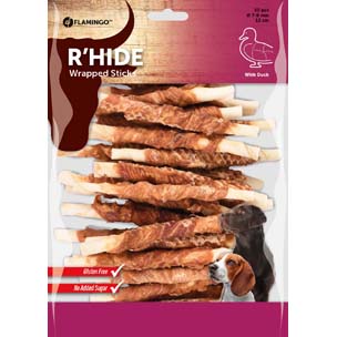 R'HIDE DUCK WRAPPED STICK 7/8MM 12CM 30PCS 350GR (4)