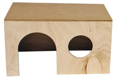 Kaninhus tre 35x23x22cm
