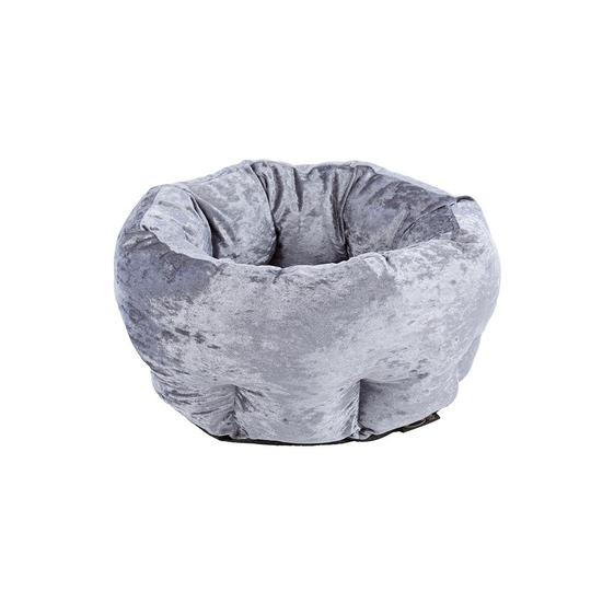 Scruffs Velvet Pet Bed 45cm Gray