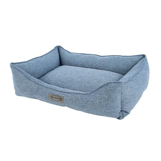 Scruffs Manhattan Box Bed (S) 50x40cm Denim Blue