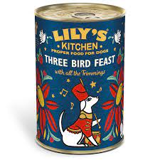 Lilys K. Three Bird Feast (with all the trimmings) 400g