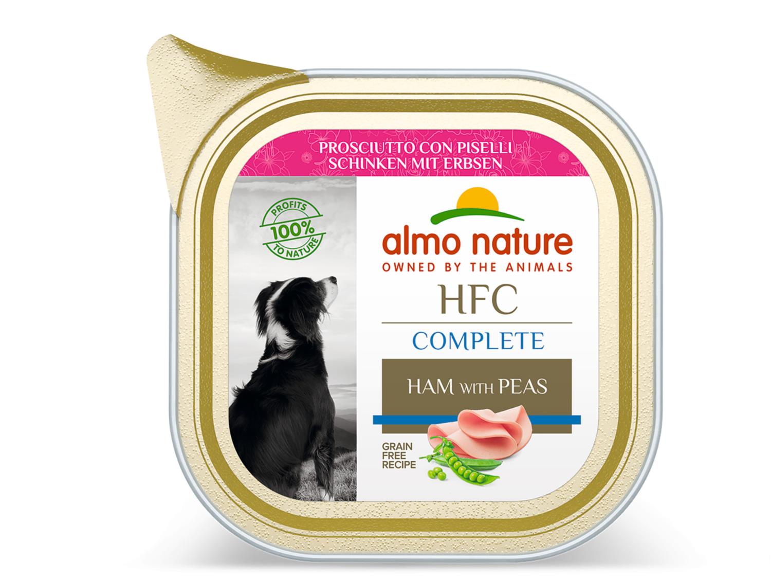 Almo HFC Dog 85g Ham With Peas (17)