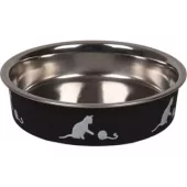 FEEDING BOWL CAT KENA BLACK 11,5CM160ML(6)