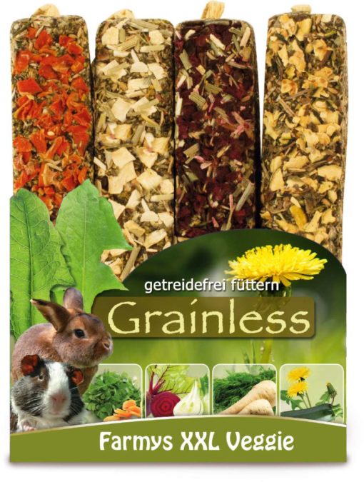 JR Grainless Farmys XXL Veggie 4er-Pack 450 g (4)