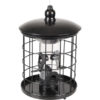 SILO BIRD TABLE SEEDS THYRA METAL BLACK 20x20x29CM(2)