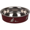 FEEDING BOWL CAT KENA RED 11,5CM160ML(6)