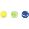 DT TENNIS BALL+SQUEAKER MULTI COLOUR 5CM 3PCS (6)