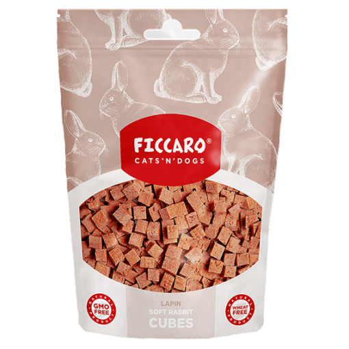 FICCARO - Myke biter av Kanin 100gr (10)