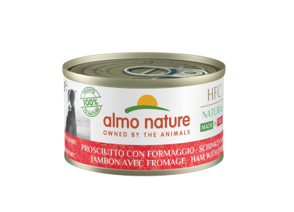 ALMO NATURE DOG HAM WITH CHEESE 95GR (24)