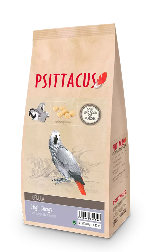 Psittacus Høy energi vedlikohold 800gr