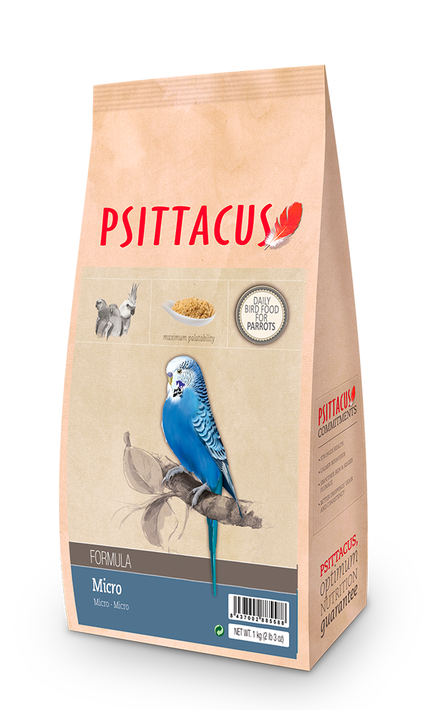 Psittacus Micro Vedlikehold 1kg