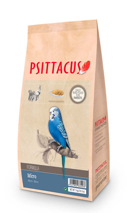 Psittacus Micro Vedlikehold 1kg