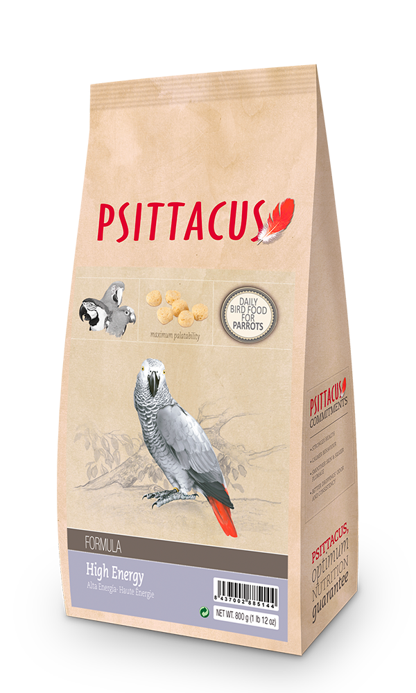 Psittacus Høy energi vedlikohold 800gr