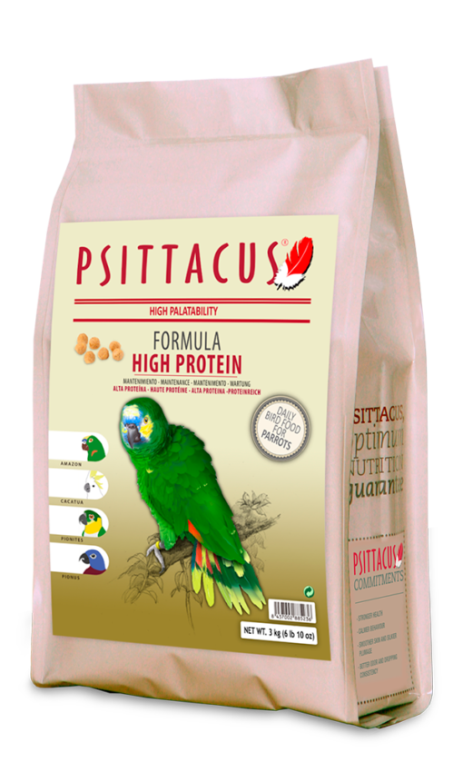 Psittacus Høy Protein Vedlikhold 3kg