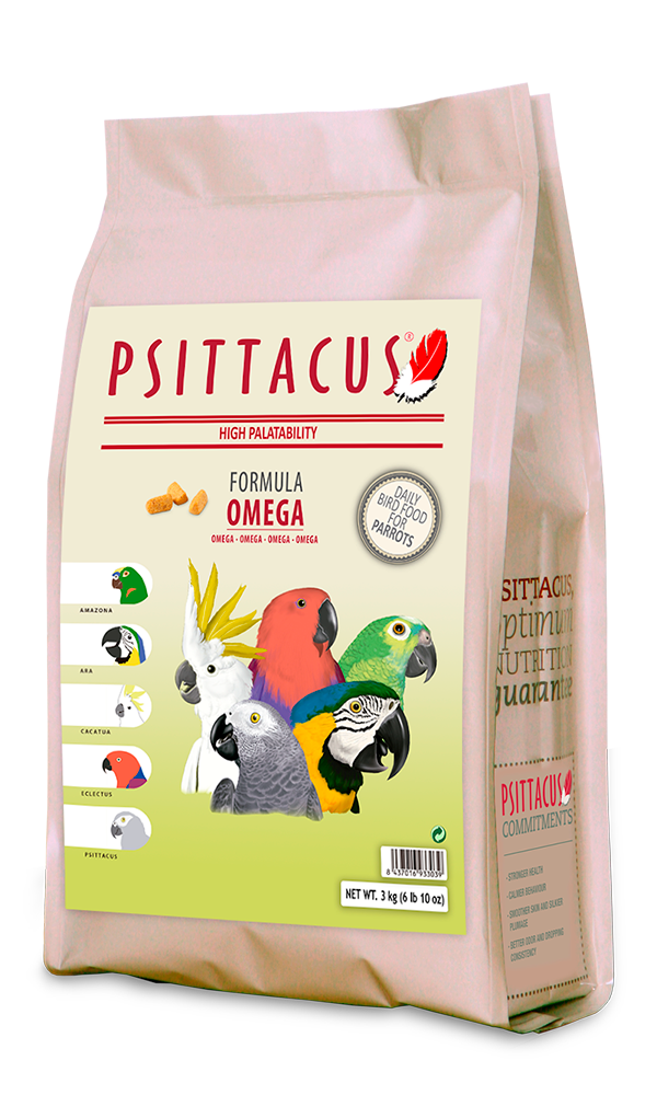 Psittacus Omega Vedlikehold 3kg