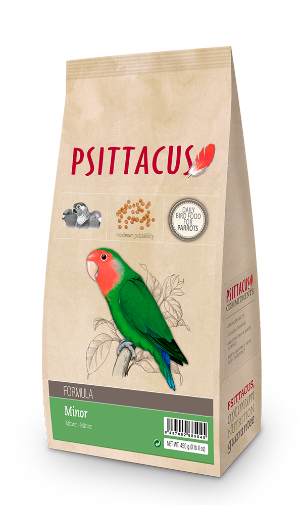 Psittacus Minor/ Små fugl Vedlikehold 450gr