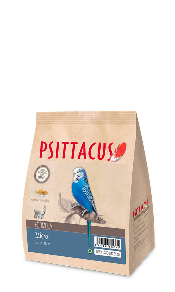 Psittacus Micro Vedlikehold 350gr