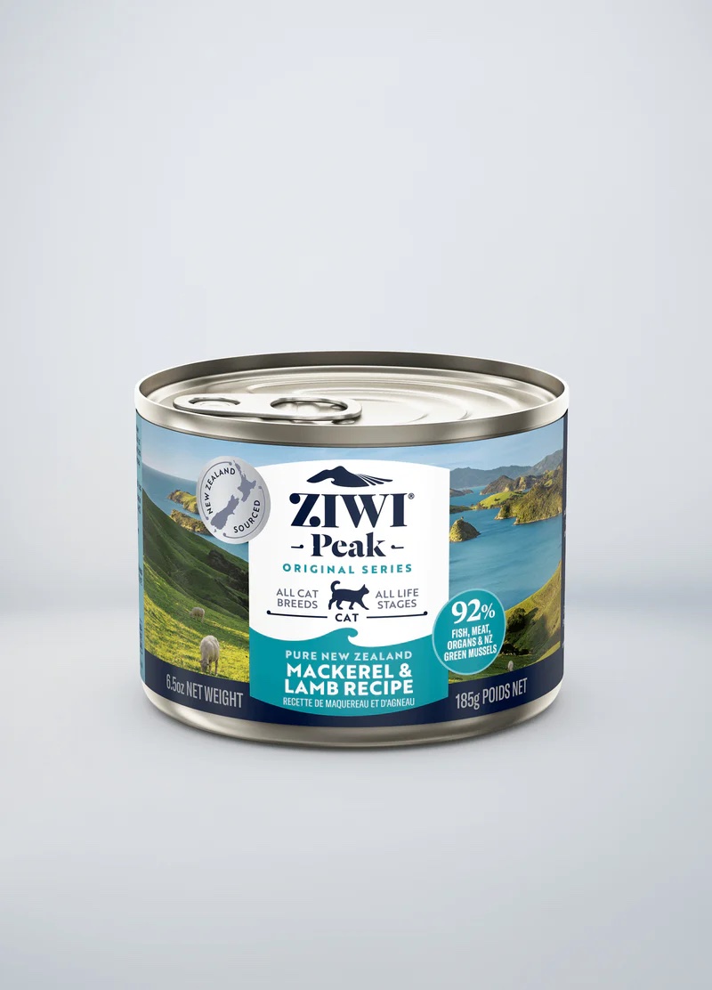 Ziwi Peak Mackerel & Lamb Cat Can 185gr(12)