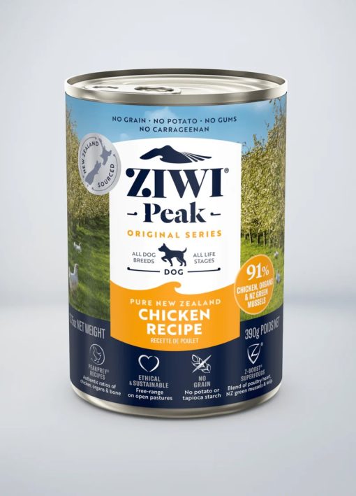 ZIWI Peak Hund Kylling 390gr (12)