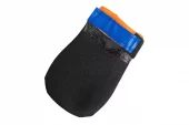Protector bootie, unisex, black/orange, XL, 4pk