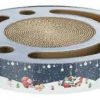 Trixie Christmas Cat Toy Scratching Drum 33cm (w/catnip)