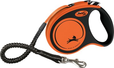 FLEXI KOBBEL Xtreme L Reim 5m Svart/Orange