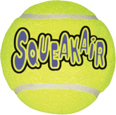 KONG AIRDOG SQUEAKER TENNISBOLL L 8CM