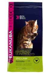 Euk Cat Adult Hairball Control 2Kg