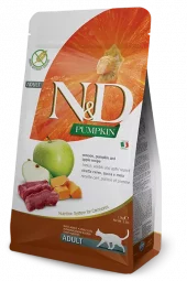 N&D Pumpkin Cat Venison & Apple Adult 1,5 Kg