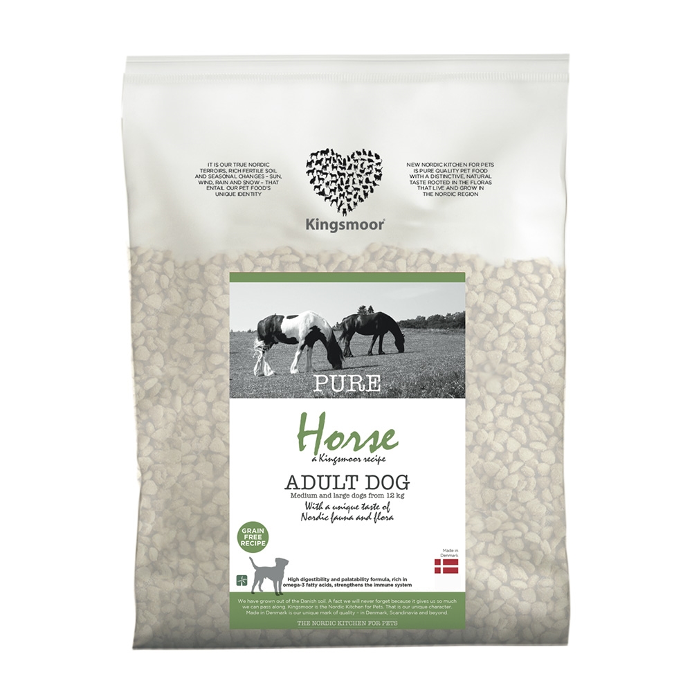 Kingsmoor hund hest store raser 0,5kg