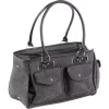 CARRYING BAG LAURA GREY 45x25x27CM