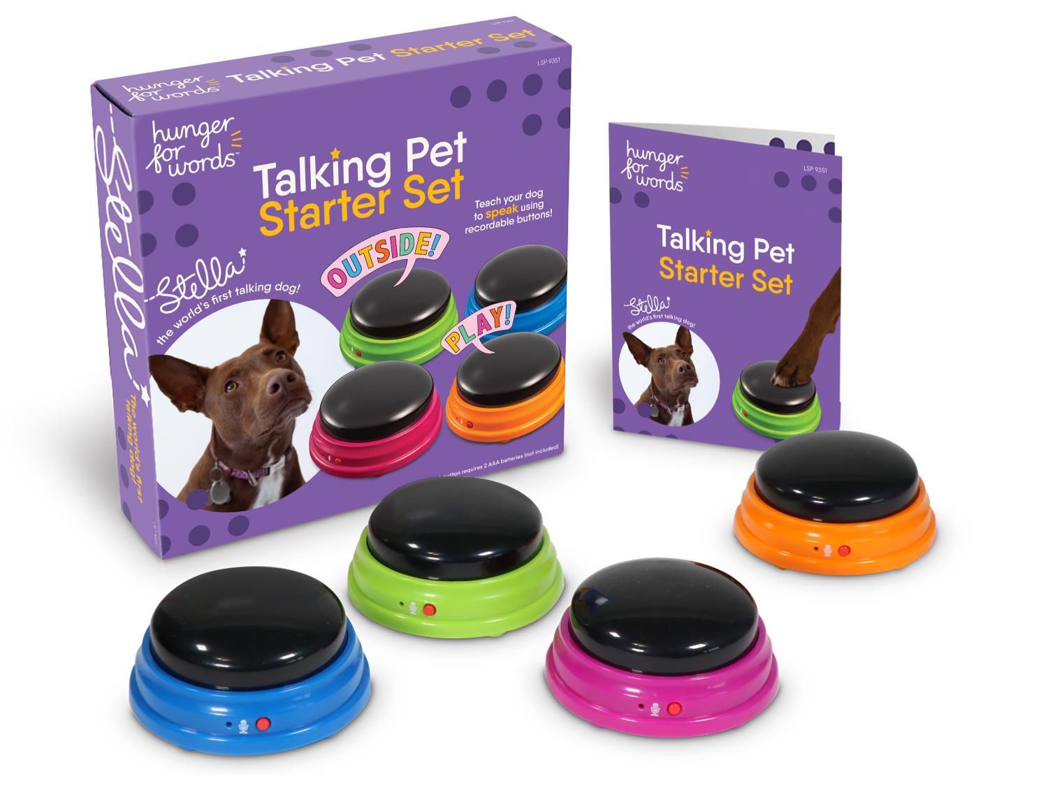 Pet talking starter sett (6)