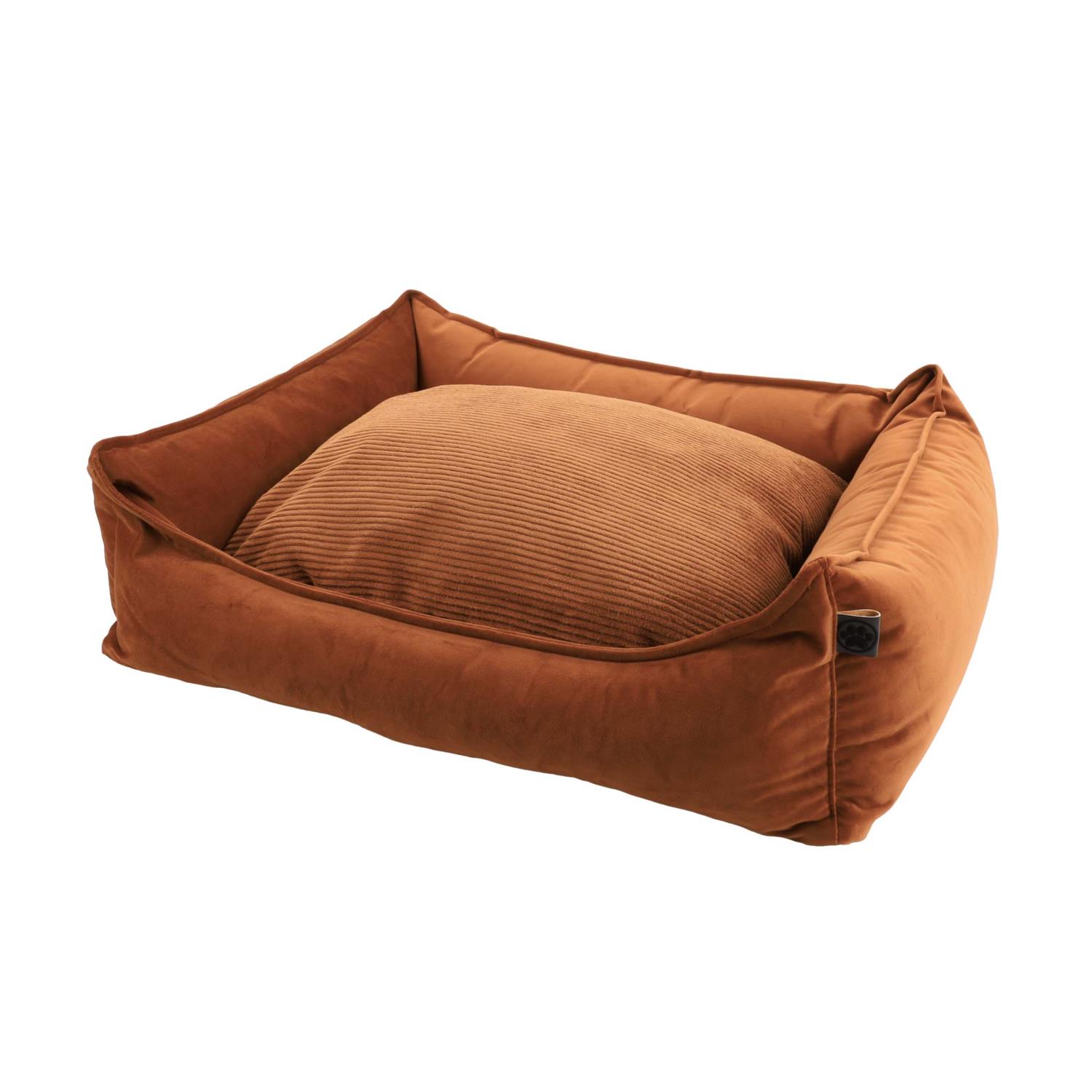 OS Dog Cocoon Velours Revers Pillow.70/60/20 103-Copper