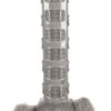 DT PLUSH NECKI DONKEY GREY 41x18,5x8,5CM (3)