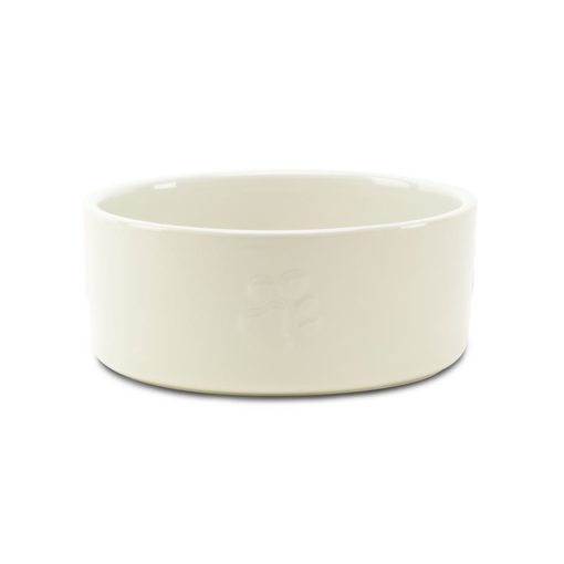 Scruffs Icon Pet Food Bowl - 19x19x8,5cm Cream