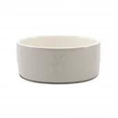 Scruffs Icon Pet Food Bowl - 25x25x10cm Light Gray
