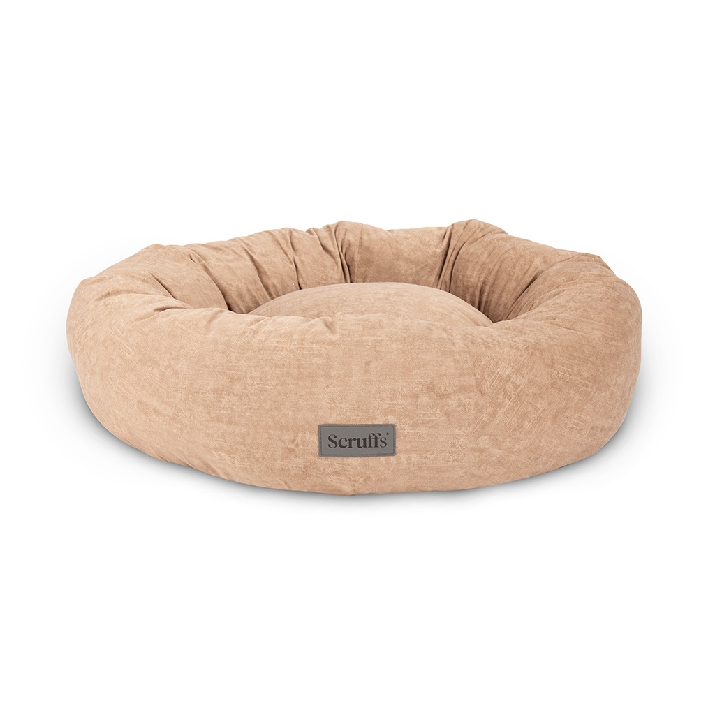 Scruffs Oslo Ring Bed (M) 55cm Desert Sand/Beige