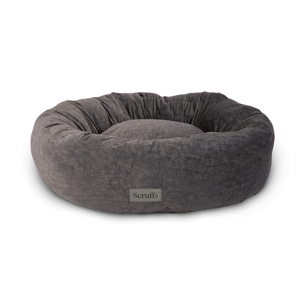 Scruffs Oslo Ring Bed (M) Stone Gray 55cm