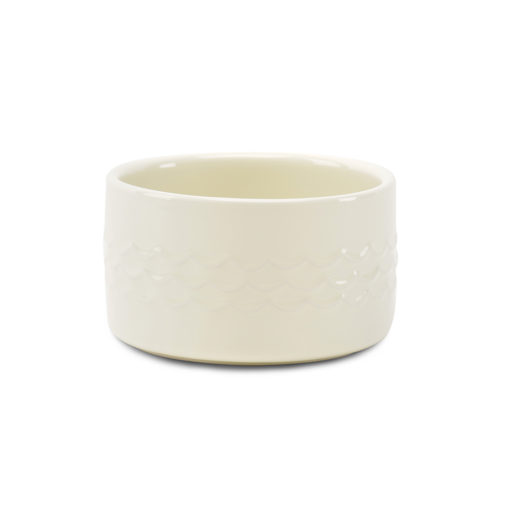 Scruffs Icon Drink Bowl - 15x15x9cm Cream