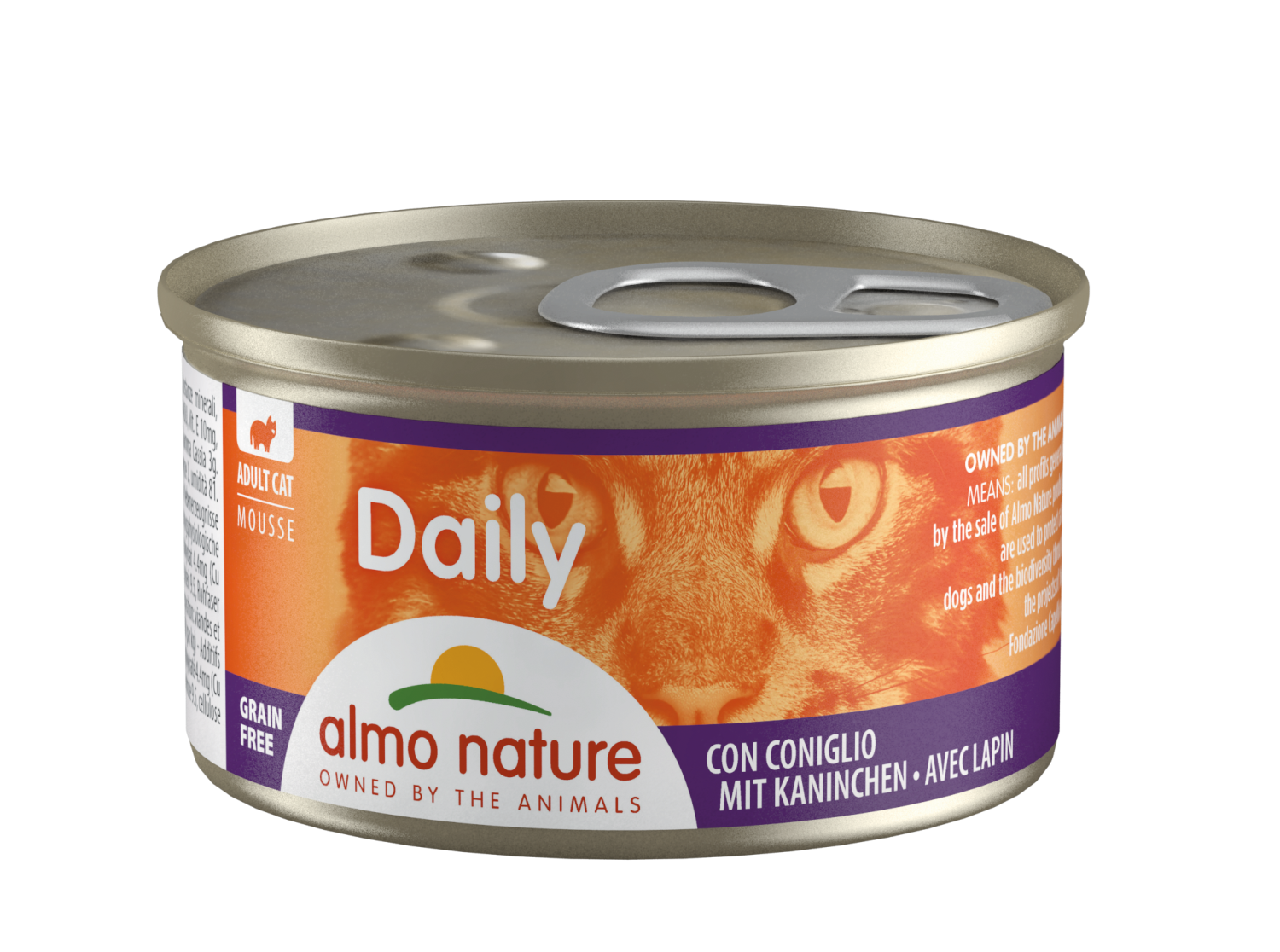 Mousse with Rabbit 85gr, Almo Nature PFC Daily Cat (24)