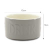 Scruffs Classic Drink Bowl - 15x15x9cm Gray