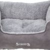 Scruffs Cosy Box Bed Gray 60x50cm Gray/Grå