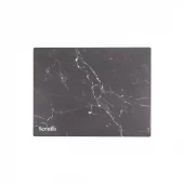 Scruffs Matskål underlag 30x40cm Sort Marmor print (6)