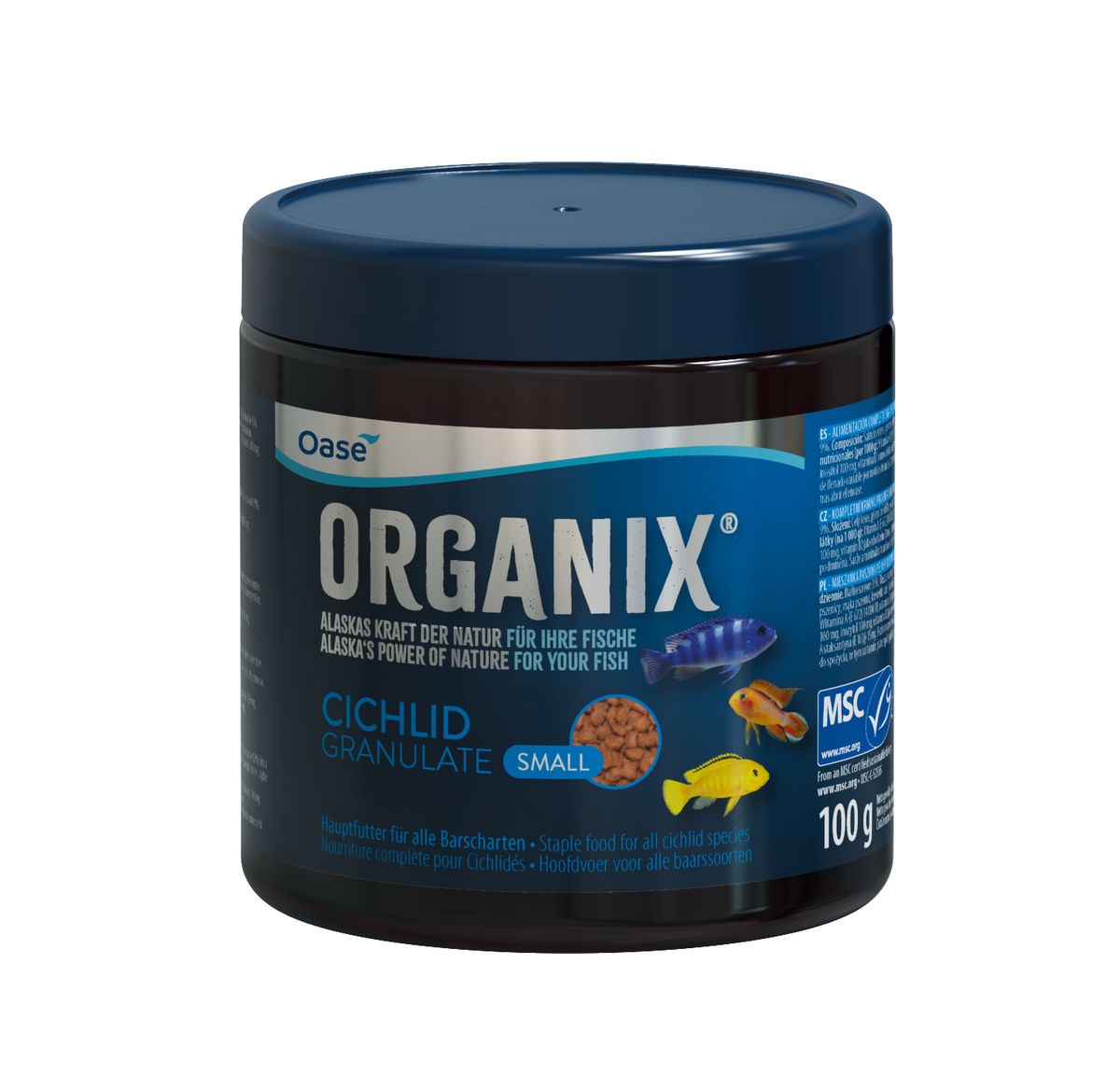 Oase Organix Cichlid Granulate S 250 ml (4)