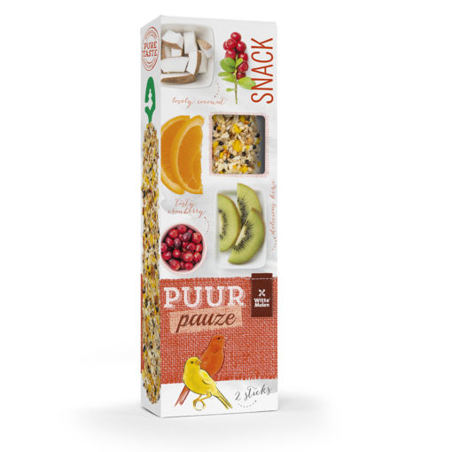 PUUR Pauze Sticks canary cranberrry & kiwi 60g (10)